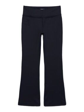 Athletic Works Women’s High Waist Flare Leggings – Black Soot, Size L (10-12)